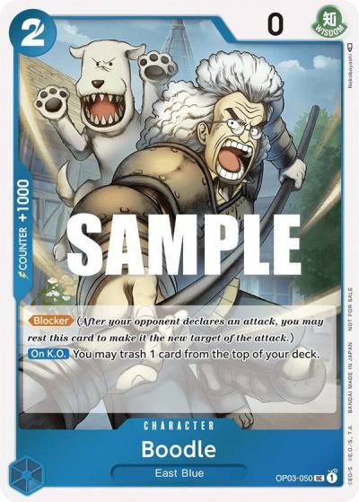 Boodle (Dash Pack) OP03-050 Kingdoms of Intrigue Card