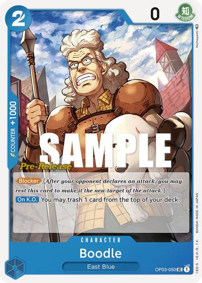 Boodle OP03-050 Pillars of Strength Pre-Release Cards Card