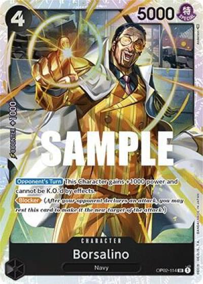 Borsalino OP02-114 Paramount War Card
