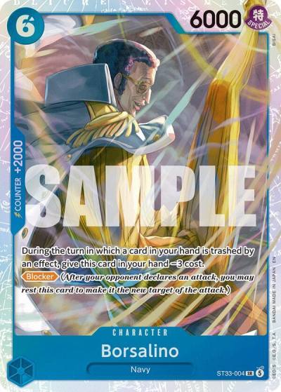 Borsalino ST33-004 Starter Deck 33: BLUE Kuzan Card