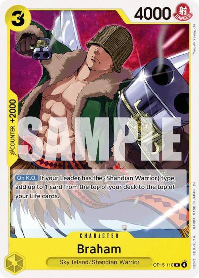 Braham OP15-110 Adventure on Kami's Island Card