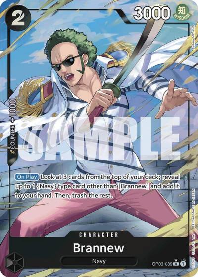 Brannew (Alternate Art) OP03-089 Premium Booster -The Best- Card