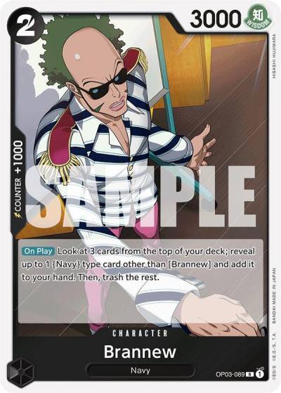 Brannew (Reprint) OP03-089 Premium Booster -The Best- Card