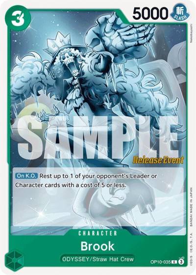 Brook (035) OP10-035 Royal Blood Release Event Cards Card