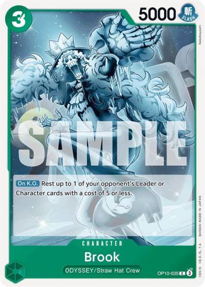 Brook (035) OP10-035 Royal Blood Card