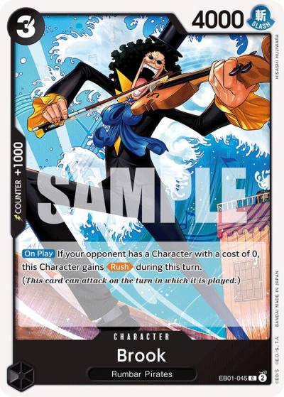 Brook (045) EB01-045 Extra Booster: Memorial Collection Card