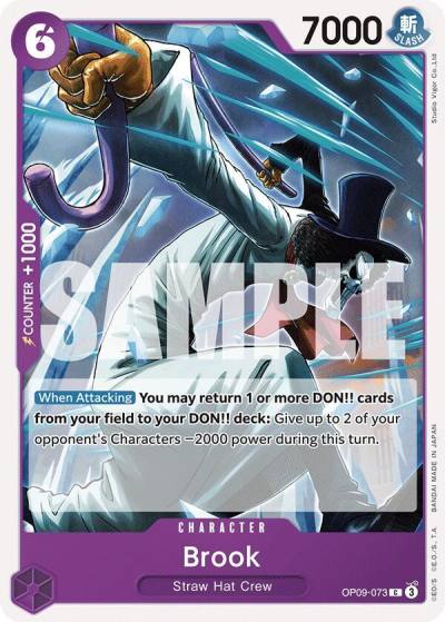 Brook (073) OP09-073 Emperors in the New World Card
