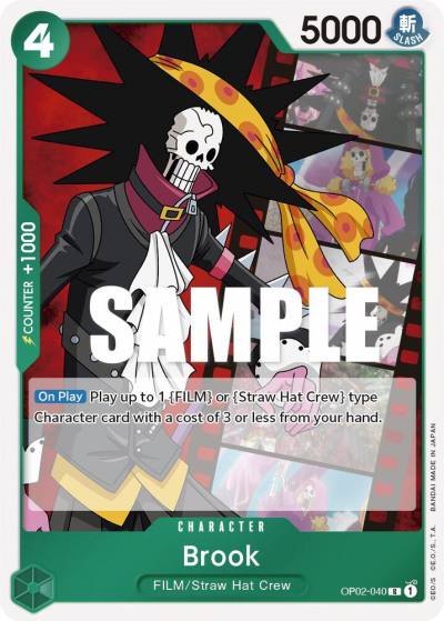 Brook OP02-040 Paramount War Card