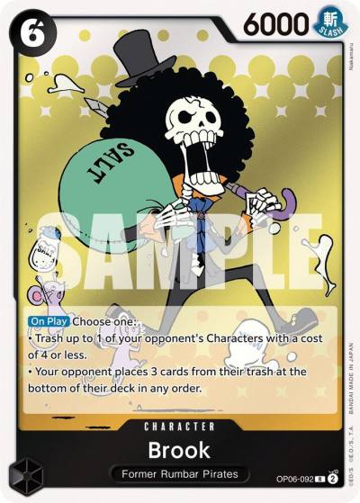 Brook OP06-092 Wings of the Captain Card
