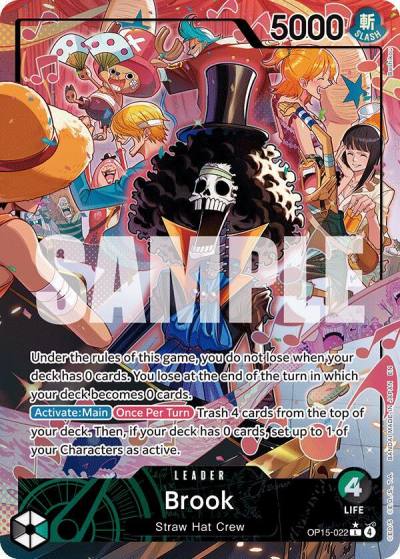 Brook (OP15-022) (Alternate Art) OP15-022 Adventure on Kami's Island Card
