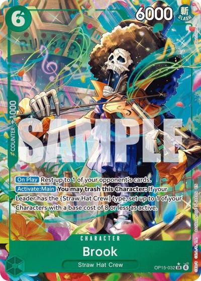Brook (OP15-032) (Alternate Art) OP15-032 Adventure on Kami's Island Card
