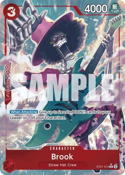 Brook (Parallel) ST21-012 Starter Deck EX: Gear 5 Card