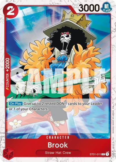 Brook - ST01-011 (Pirate Foil) ST01-011 Premium Booster -The Best- Vol. 2 Card