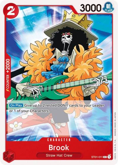 Brook ST01-011 Starter Deck 1: Straw Hat Crew Card