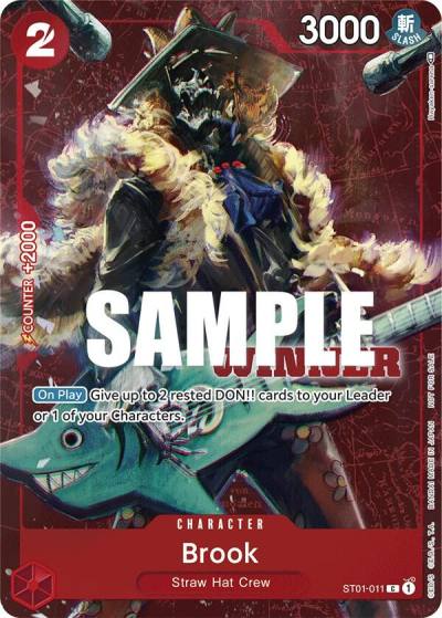 Brook (Winner Pack Vol. 4) ST01-011 One Piece Promotion Cards Card