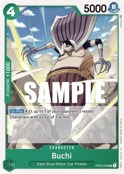 Buchi OP03-034 Pillars of Strength Card