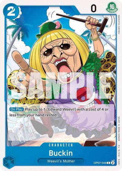 Buckin OP07-049 500 Years in the Future Pre-Release Cards Card