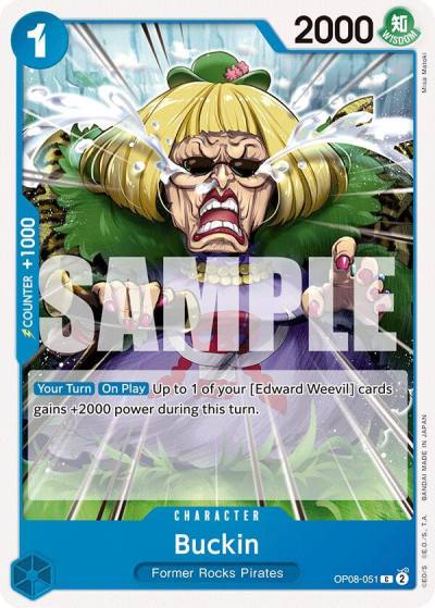 Buckin OP08-051 Two Legends Card