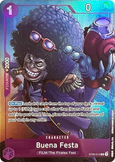 Buena Festa (Premium Card Collection -Best Selection Vol. 1-) ST05-014 One Piece Promotion Cards Card
