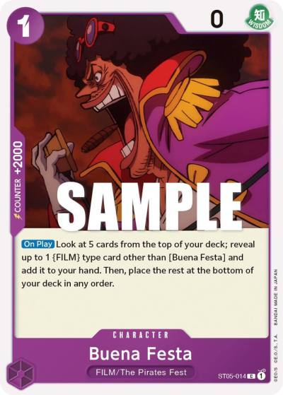 Buena Festa ST05-014 Starter Deck 5: Film Edition Card