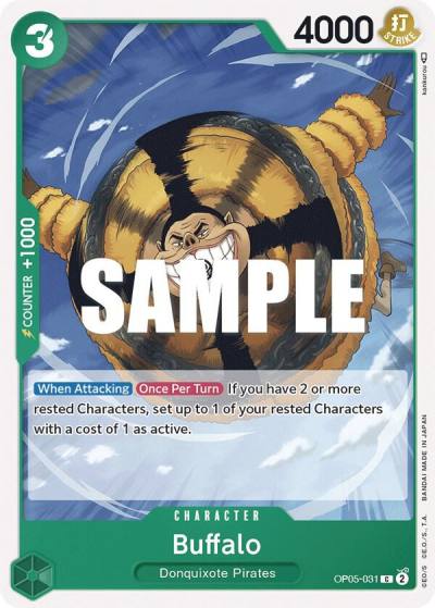 Buffalo OP05-031 Awakening of the New Era Card