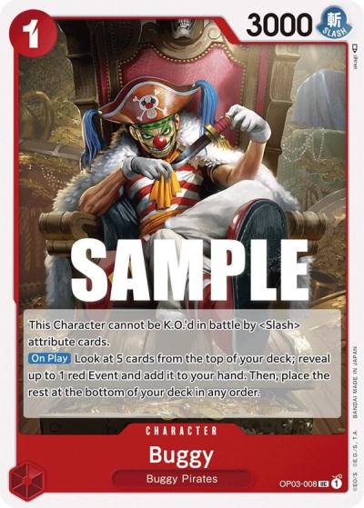 Buggy (008) OP03-008 Pillars of Strength Card