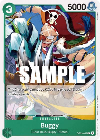 Buggy (032) OP03-032 Pillars of Strength Card