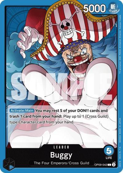 Buggy (042) OP09-042 Emperors in the New World Card
