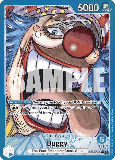 Buggy (042) (Parallel) OP09-042 Emperors in the New World Card