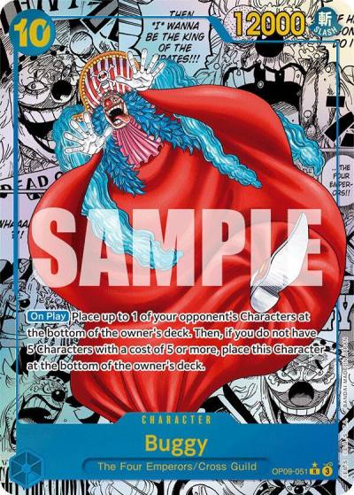 Buggy (051) (Manga) OP09-051 Emperors in the New World Card