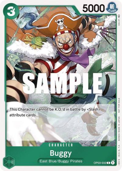 Buggy (Dash Pack) OP03-032 Kingdoms of Intrigue Card