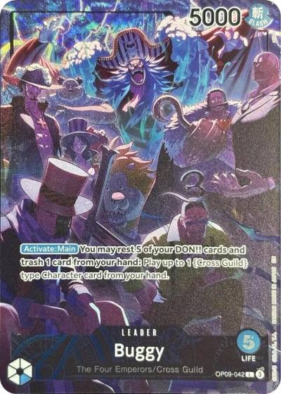 Buggy (English Version 2nd Anniversary Set) OP09-042 One Piece Promotion Cards Card