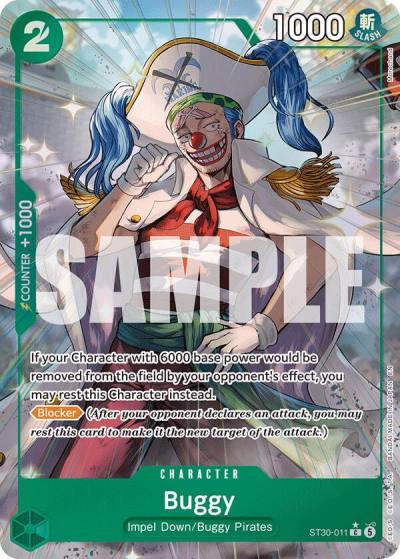 Buggy (Full Art) ST30-011 Starter Deck EX: Luffy & Ace Card