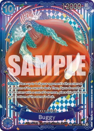 Buggy - OP09-051 (SP) OP09-051 The Azure Sea's Seven Card