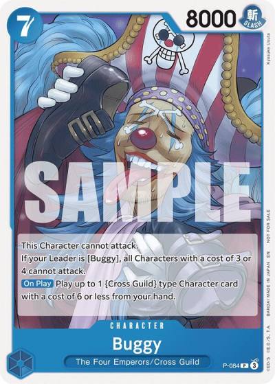 Buggy (OP10 Release Event) P-084 One Piece Promotion Cards Card