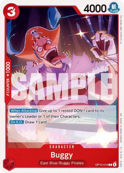 Buggy OP15-012 Adventure on Kami's Island Card
