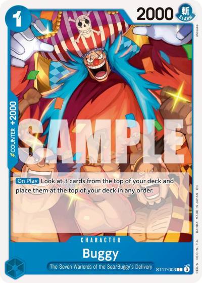 Buggy - ST17-003 (Reprint) ST17-003 Premium Booster -The Best- Vol. 2 Card