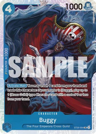 Buggy ST25-004 Starter Deck 25: BLUE Buggy Card