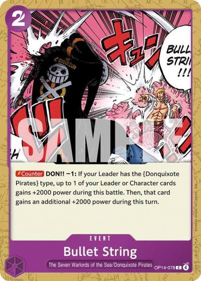 Bullet String OP14-078 The Azure Sea's Seven Card