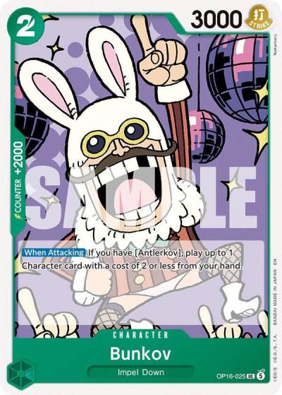 Bunkov OP16-025 The Time of Battle Card