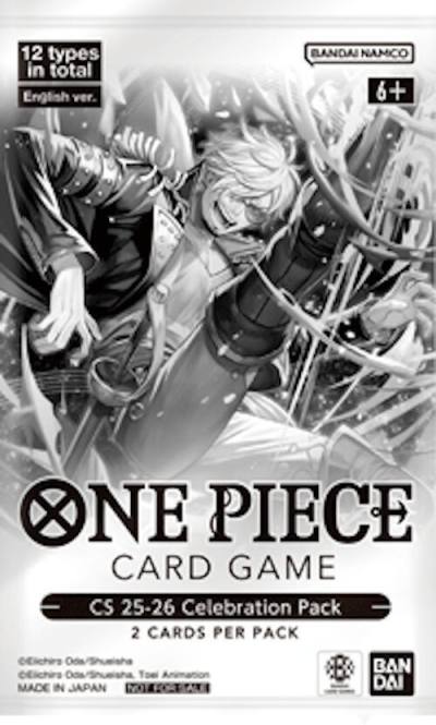 CS 25-26 Celebration Pack One Piece Promotion Cards Card