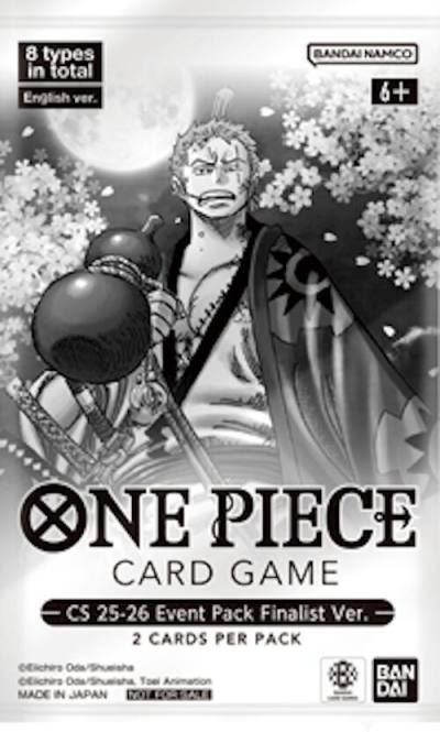 CS 25-26 Event Pack Finalist Ver. One Piece Promotion Cards Card