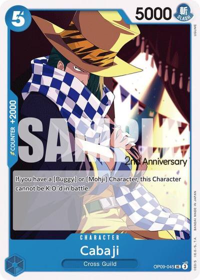 Cabaji OP09-045 Emperors in the New World: 2nd Anniversary Tournament Cards Card