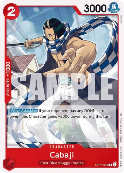 Cabaji OP15-005 Adventure on Kami's Island Card