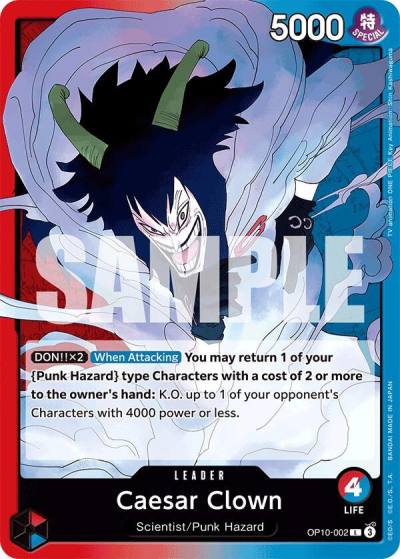 Caesar Clown (002) OP10-002 Royal Blood Card