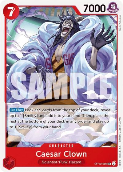 Caesar Clown (006) OP10-006 Royal Blood Card