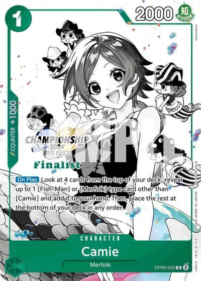Camie (Championship 2024 Finalist Card Set Vol. 2) OP06-025 One Piece Promotion Cards Card