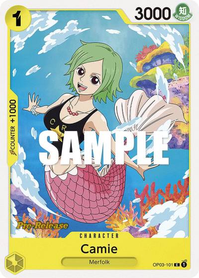 Camie OP03-101 Pillars of Strength Pre-Release Cards Card