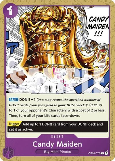 Candy Maiden OP08-075 Two Legends Card