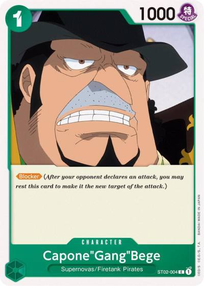 Capone"Gang"Bege ST02-004 Starter Deck 2: Worst Generation Card